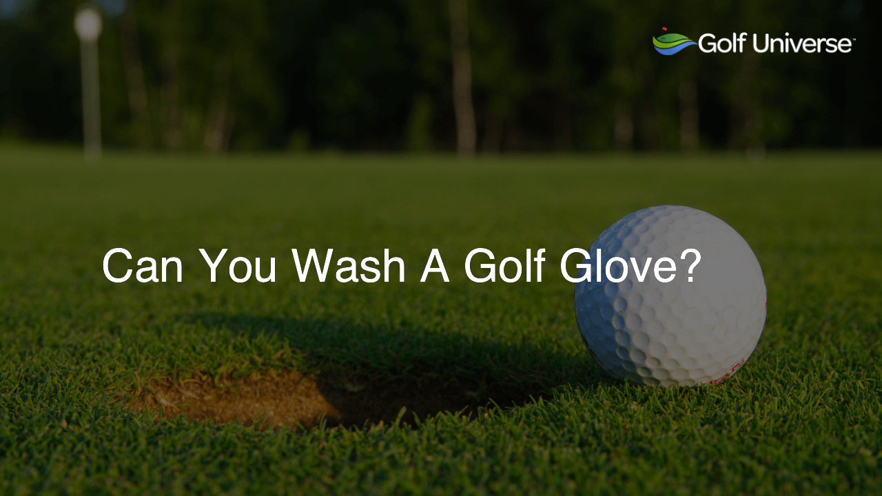 Can You Wash A Golf Glove?